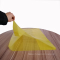 Hot Sale Top Opening Transparent PE Plastic  Yellow VCI Packaging Bags